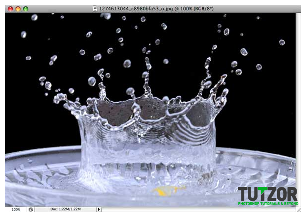 water effect photoshop