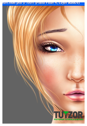 Digital Painting - Part 2: Chloe's Hair | Tutzor